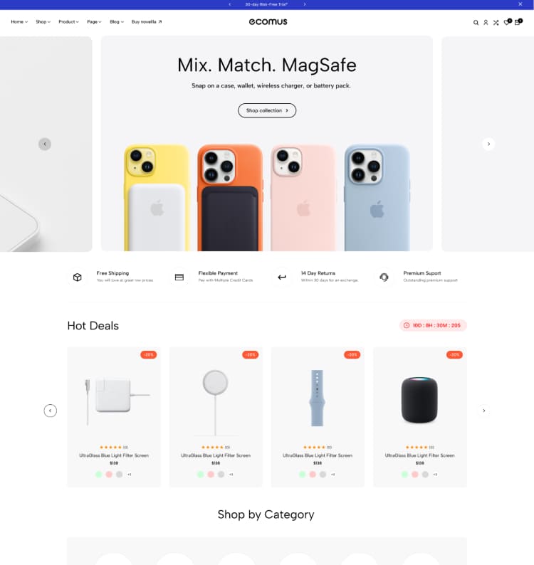 Electronics template