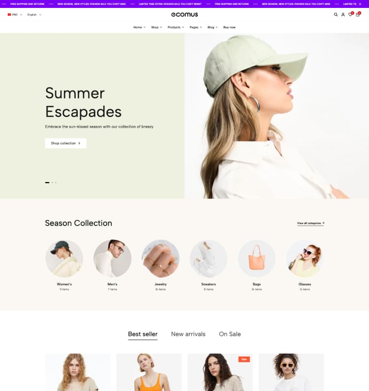 Fashion template